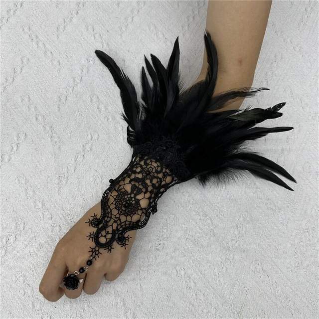 Feather bracelets