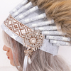 Indian chieftain ethnic head decorations head decoration with feathers boho hair decoration