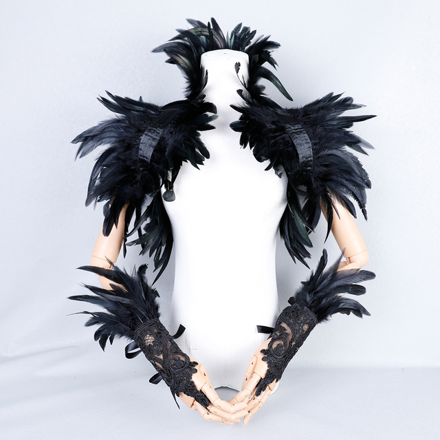 Feather Shawls