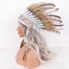 Indian chieftain ethnic head decorations head decoration with feathers boho hair decoration