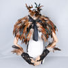 Feather shawls