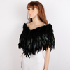 Feather shawls