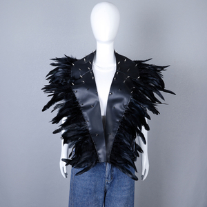 Feather shawls 