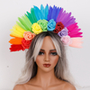 Feather headpieces