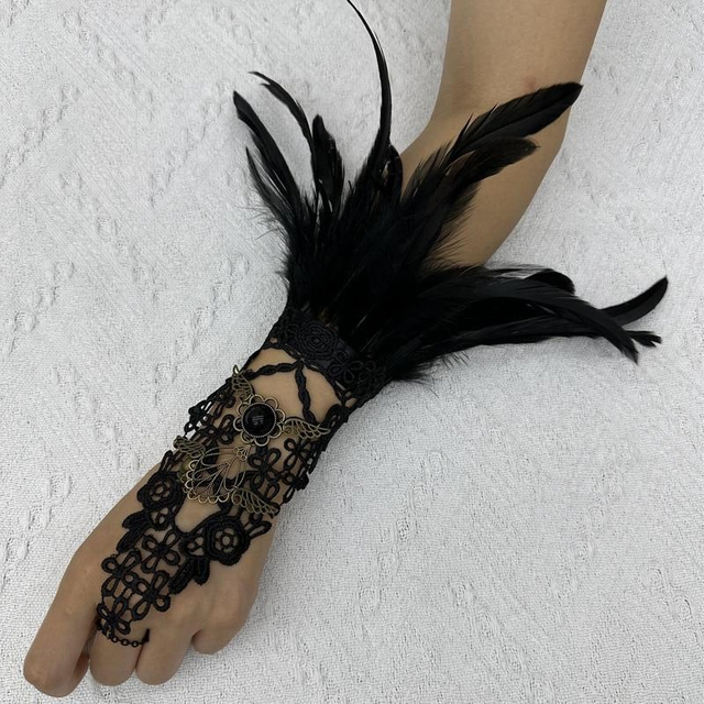 Feather bracelets