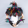 Feather shawls