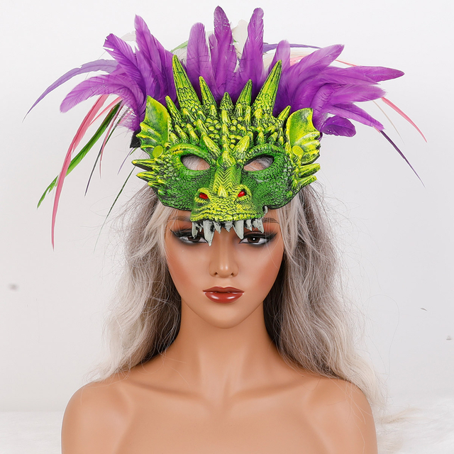 Feather masks