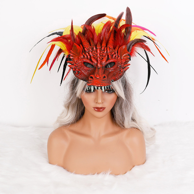 Feather masks
