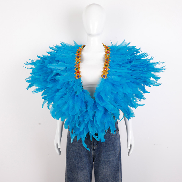 Feather Shawls