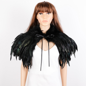 Feather shawls