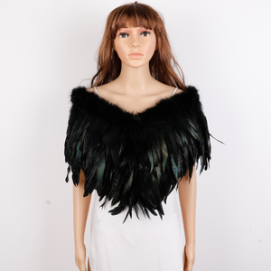 Feather shawls