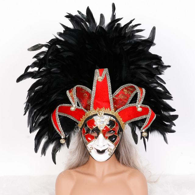 Feather masks