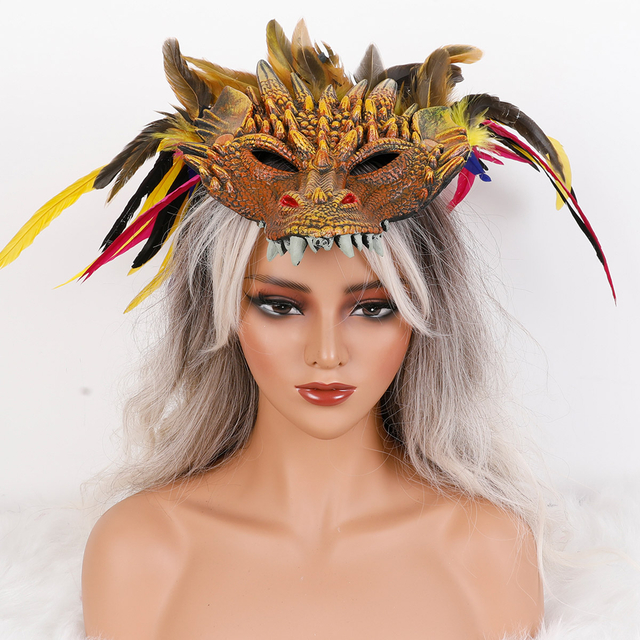 Feather masks