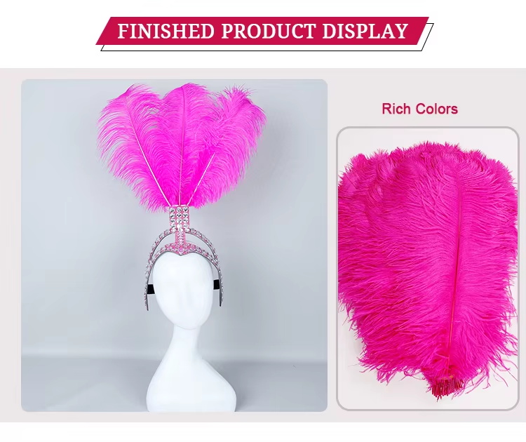 craft ostrich feathers 16-18 inch