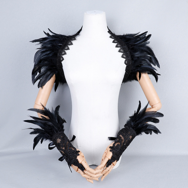 Feather Shawls