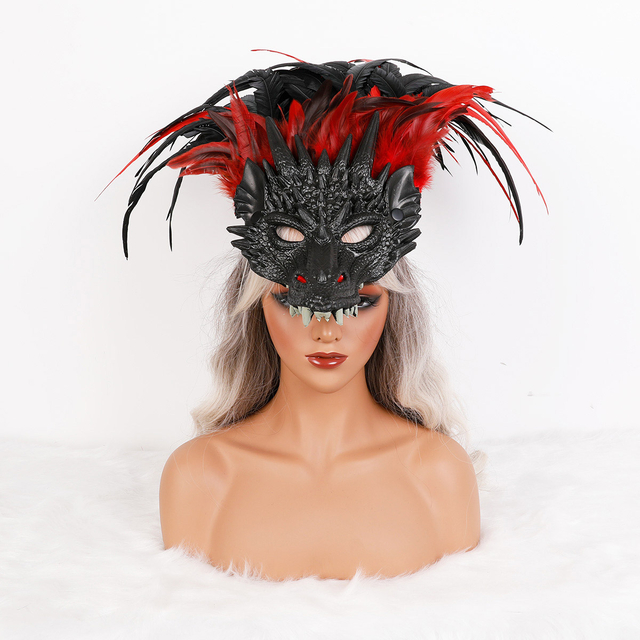 Feather masks