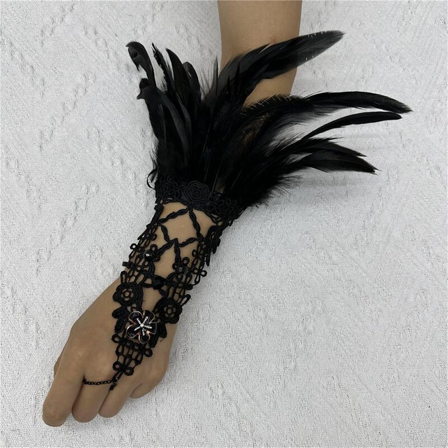 Feather bracelets