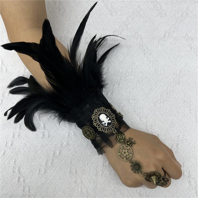 Feather bracelets