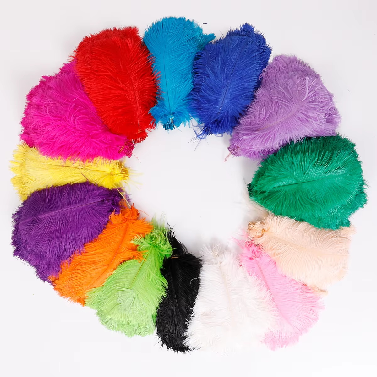 wedding ostrich feathers for crafts