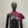 Amazon 10-color Gothic-style Feather Shawl Stage Fashion Show Costume Ball Halloween Costume Accessories Cross-border