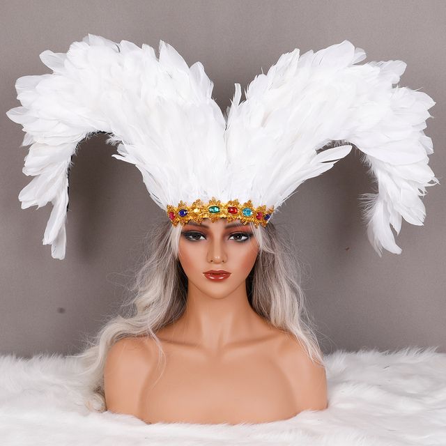 Feather headpieces