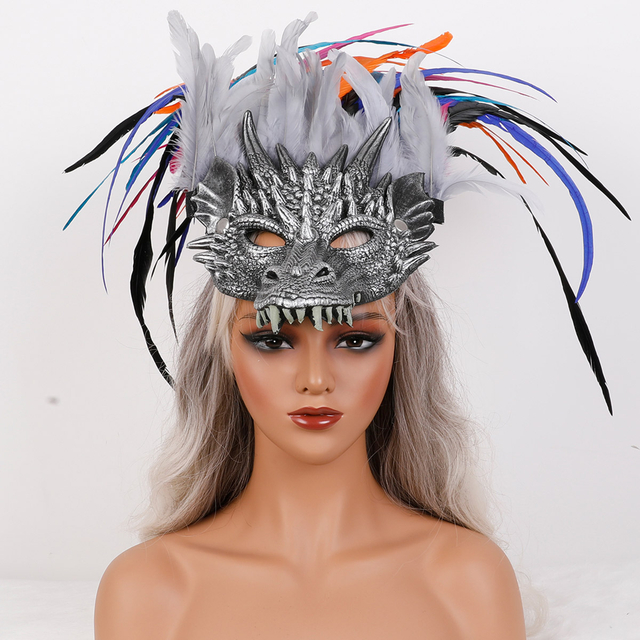 Feather masks